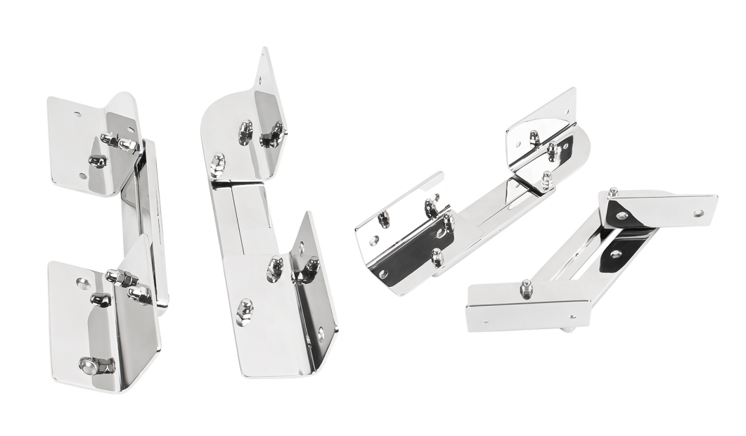 Setestøtten i rustfritt stål 316 gir beskyttelse for seilturen din