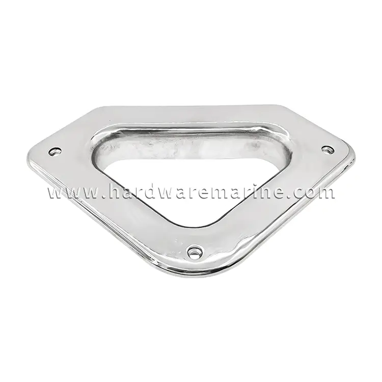 316 rustfritt stål marint trekantet fairlead hull