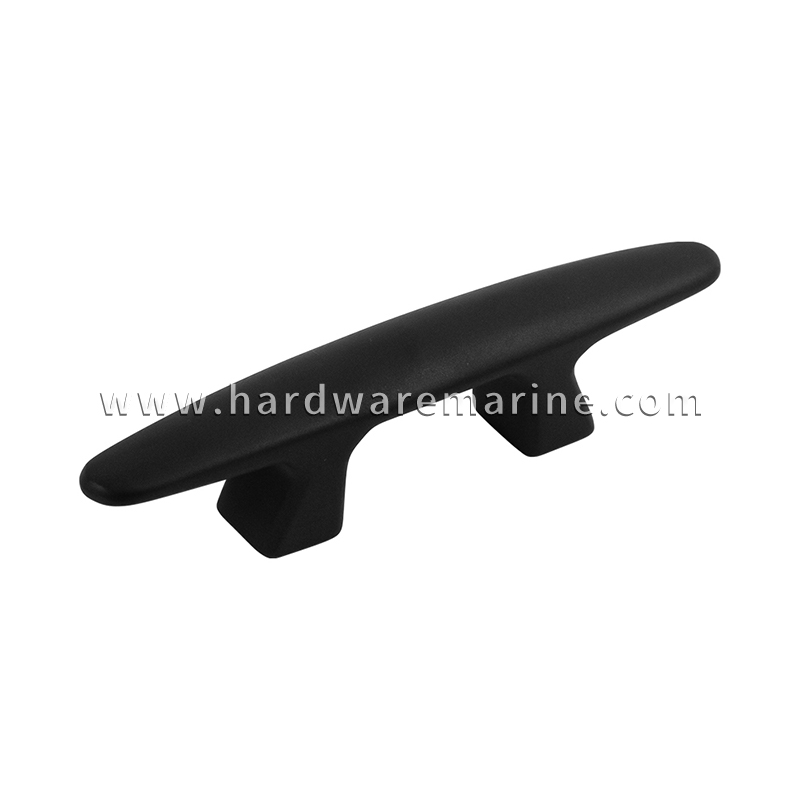 Mattsvart Heavy-duty Marine Boat Cleat rustfritt stål