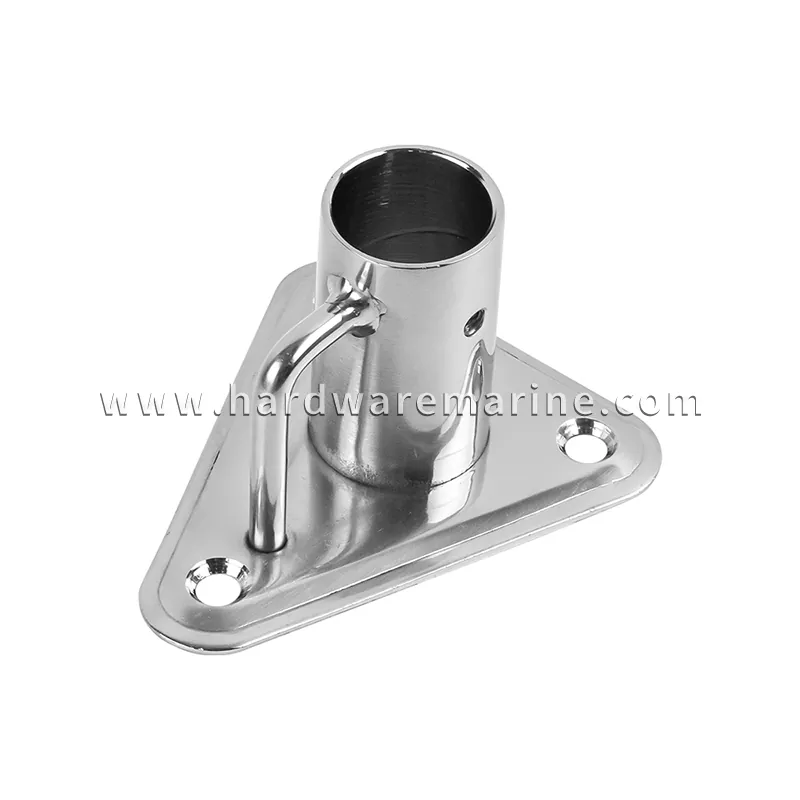Marine Stanchion-sokkel i rustfritt stål